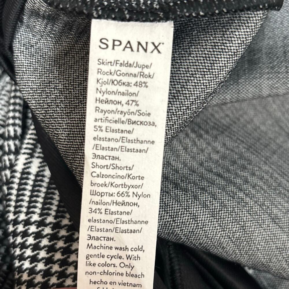 Spanx NWT Perfect Mini Skirt in Classic Plaid - size XL - Picture 6 of 6